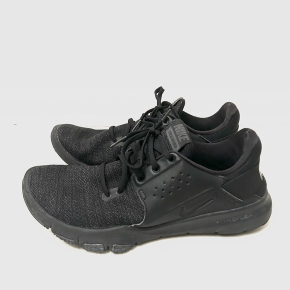 Nike Men’s Flex Control 3 Runners All Black - Size 8 - Picture 4 of 8